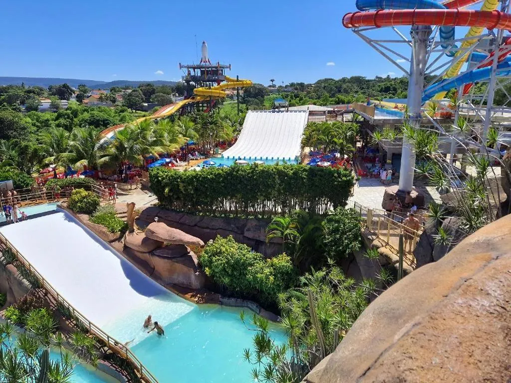 **** Hotel Spazzio Diroma Com Acesso Ao Acqua Park, Caldas Novas Brasilien